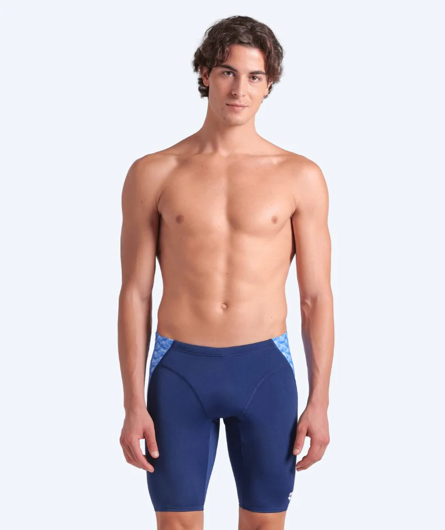 Arena jammer for men - Monogram - Dark blue/blue