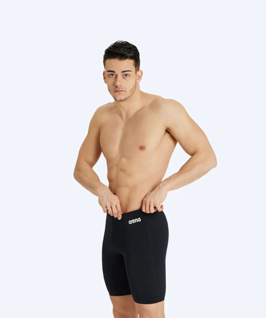 Arena jammer for men - Team Swim Solid - Black