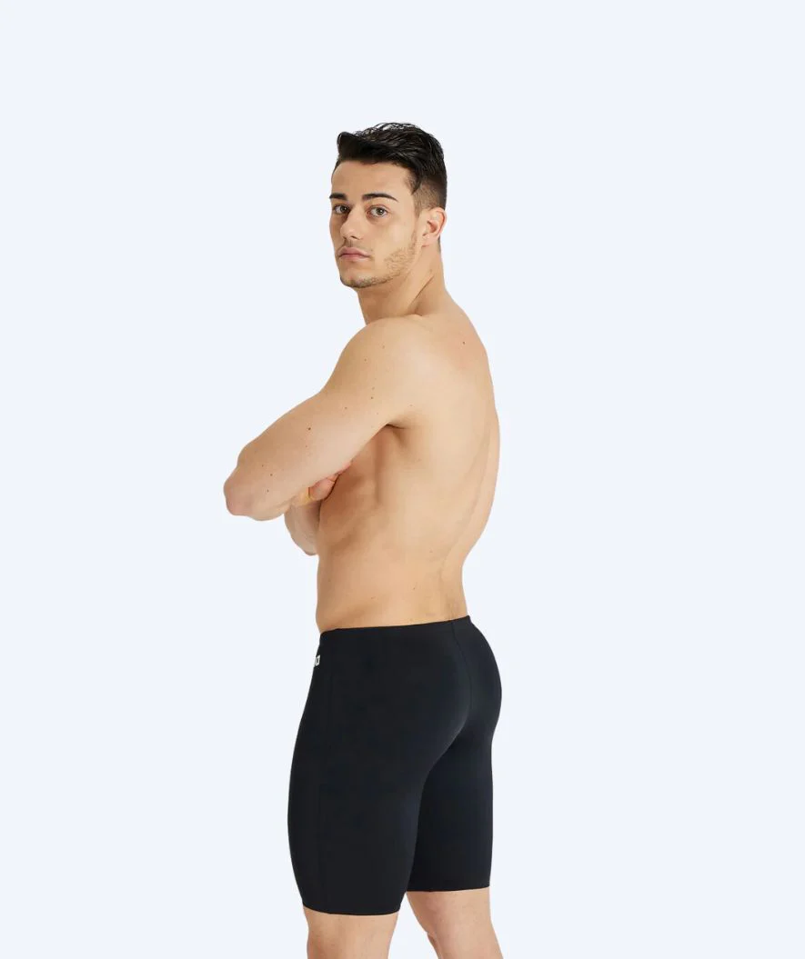 Arena jammer for men - Team Swim Solid - Black - Image 2
