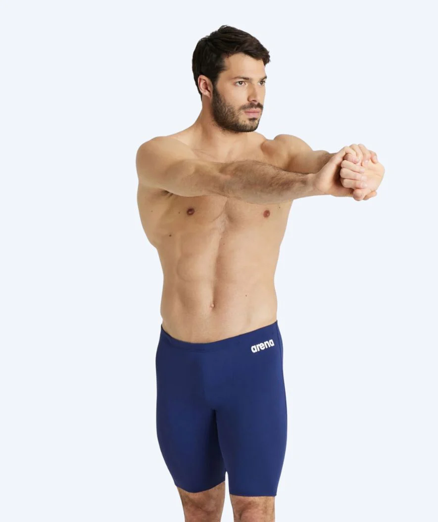 Arena jammer for men - Team Swim Solid - Dark blue/white