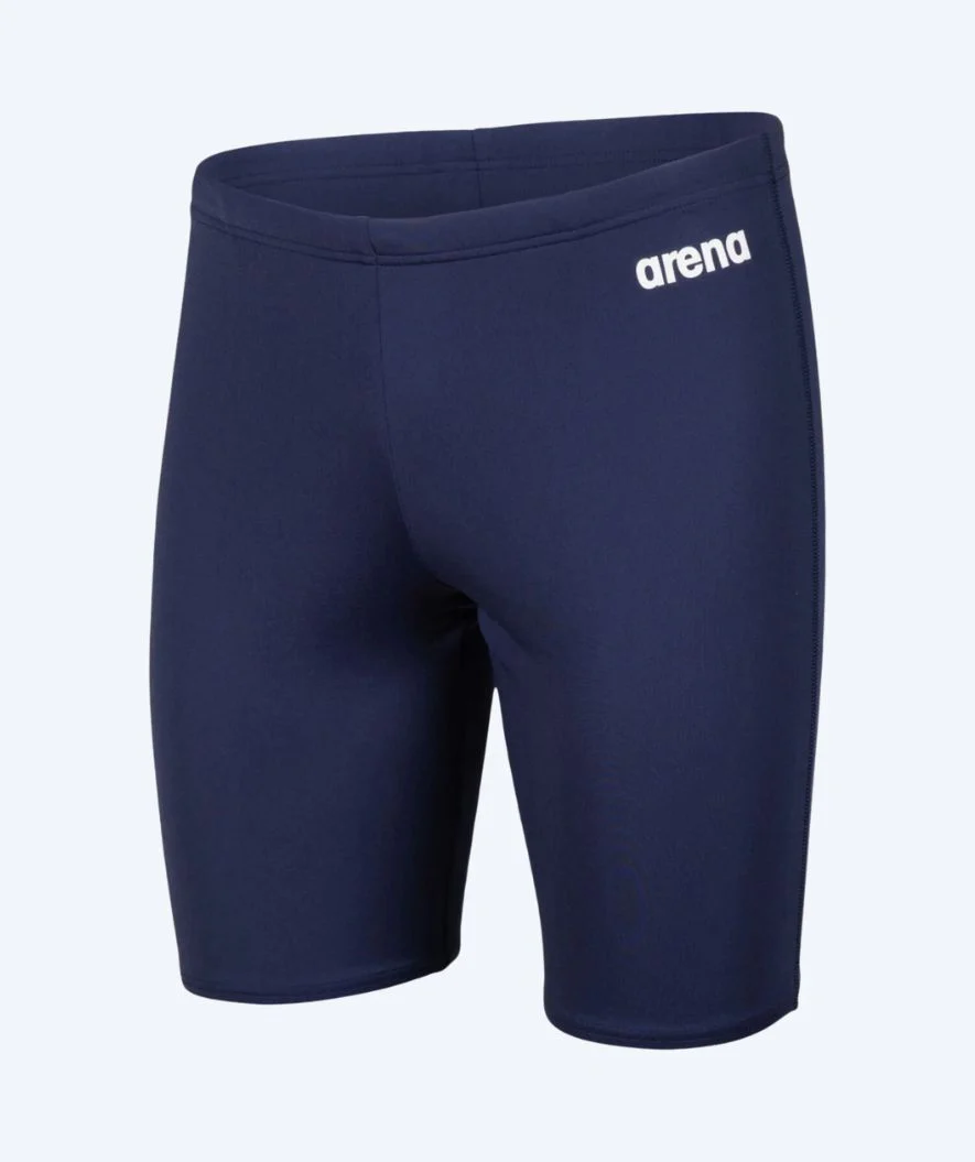 Arena jammer for men - Team Swim Solid - Dark blue/white - Image 3