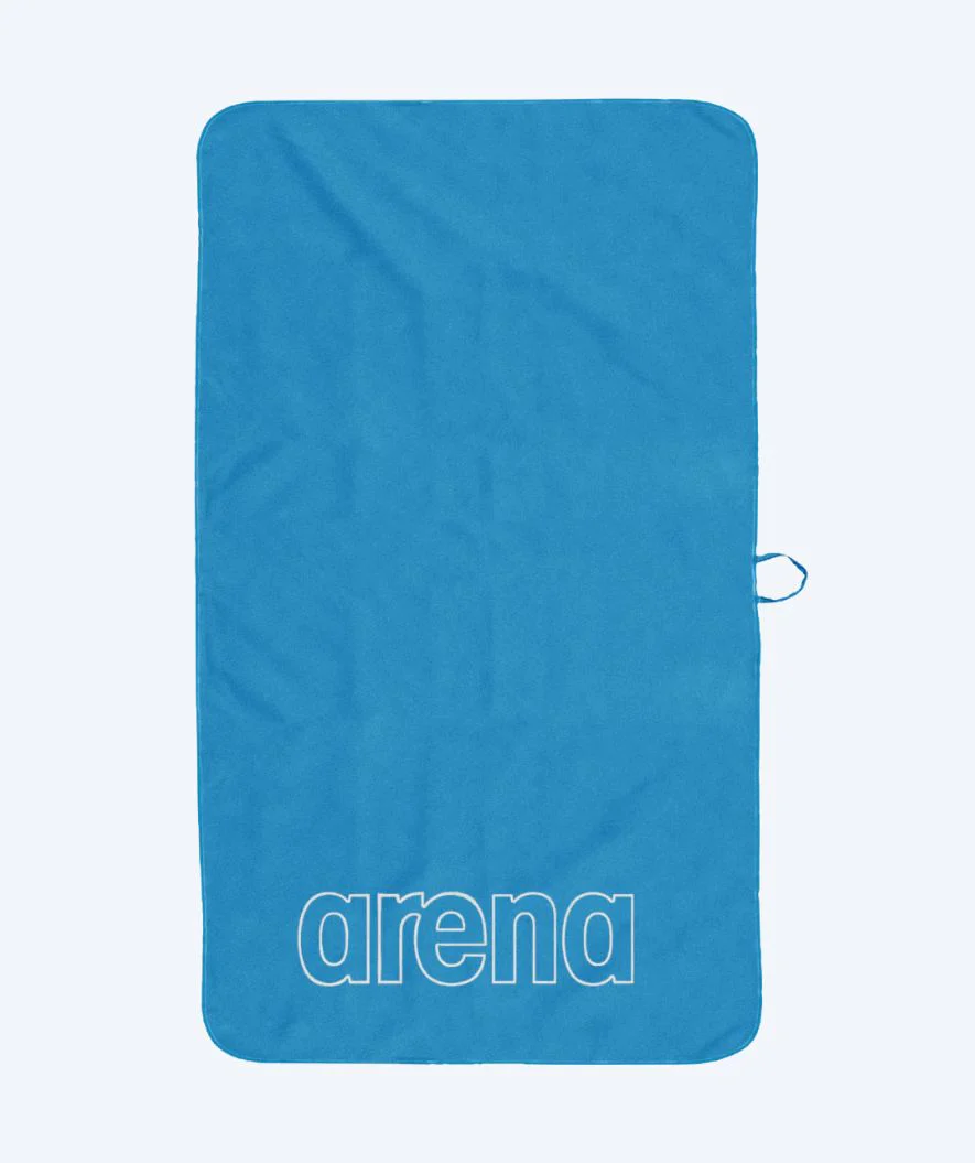 Arena microfiber towel - Smart Plus Pool - Light blue
