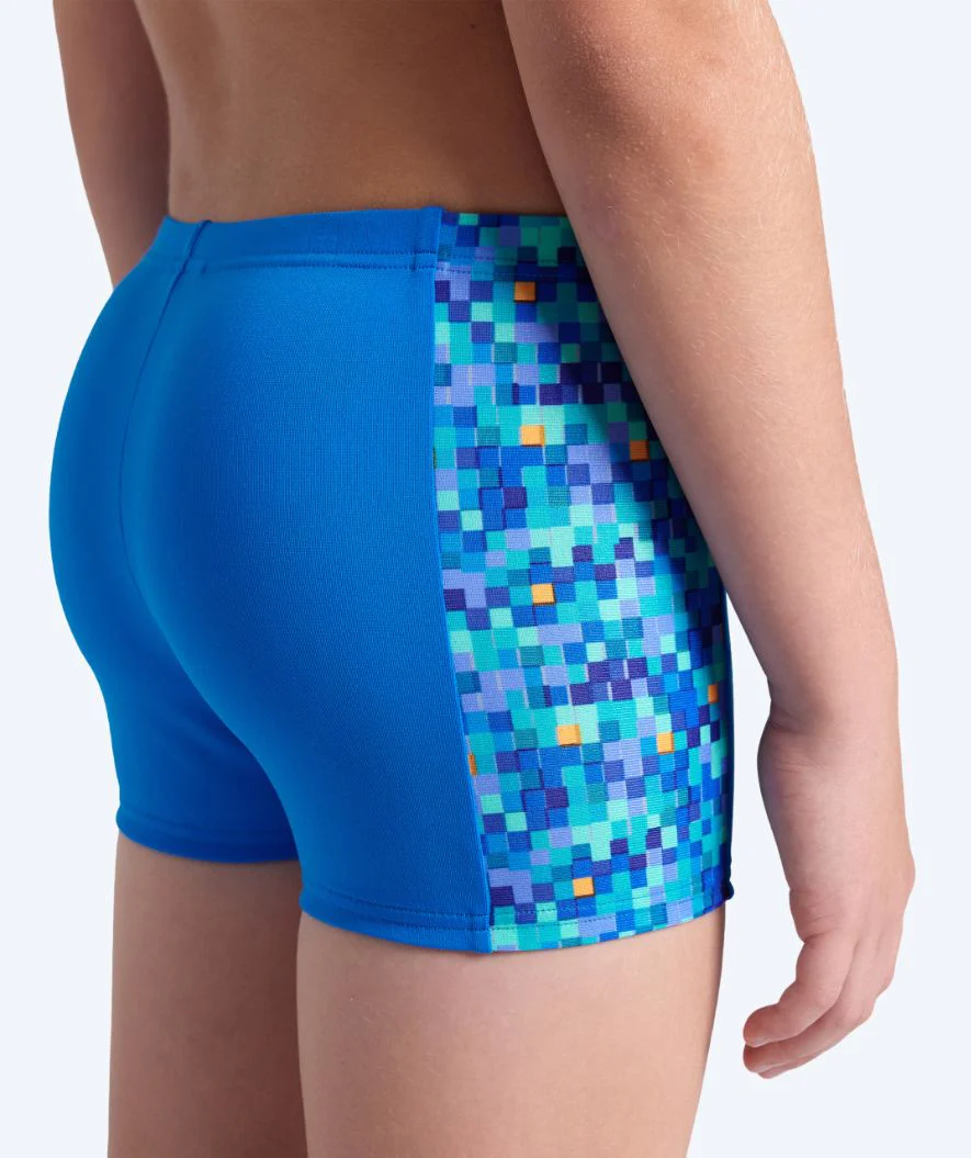 Arena aquashorts for boys - Pooltiles - Blue - Image 5