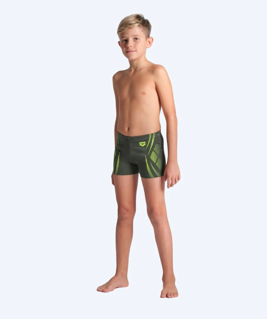 Arena aquashorts for boys - Poseidonia - Green - Image 3