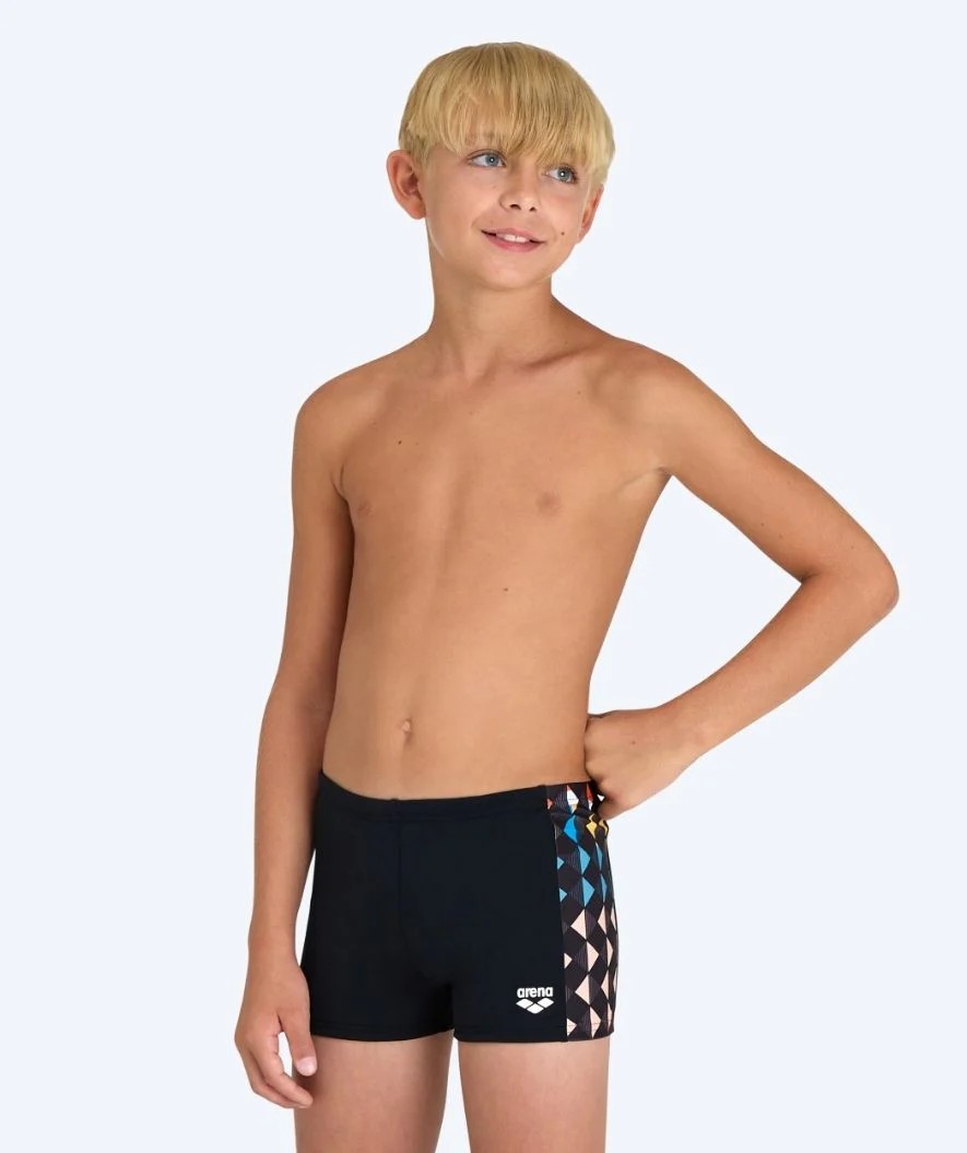 Arena aquashorts for boys - Carnival - Black