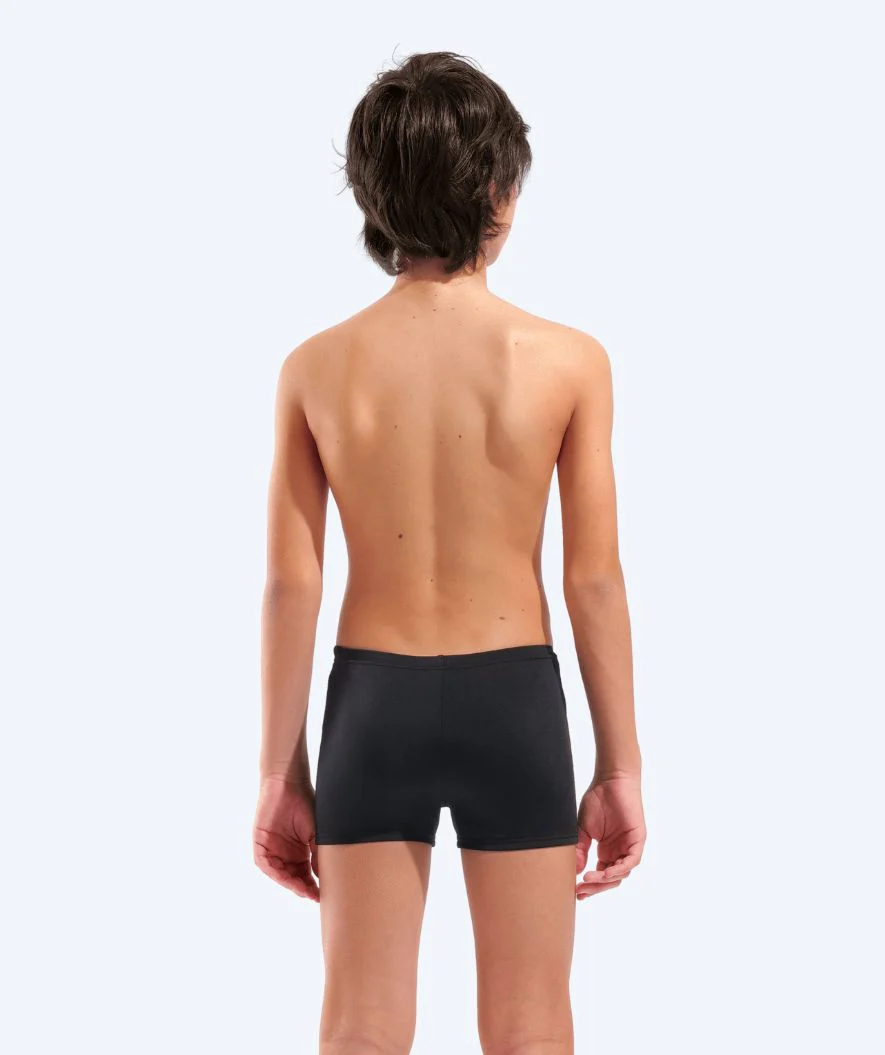 Arena aquashorts for boys - Poseidonia - Black/red - Image 2
