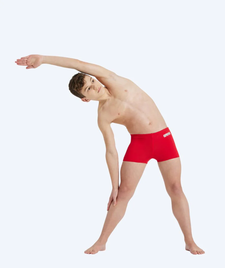 Arena aquashorts for boys - Team Solid - Red - Image 3