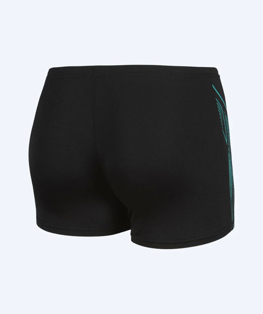 Arena aquashorts for boys - Reflecting - Black/light blue - Image 5