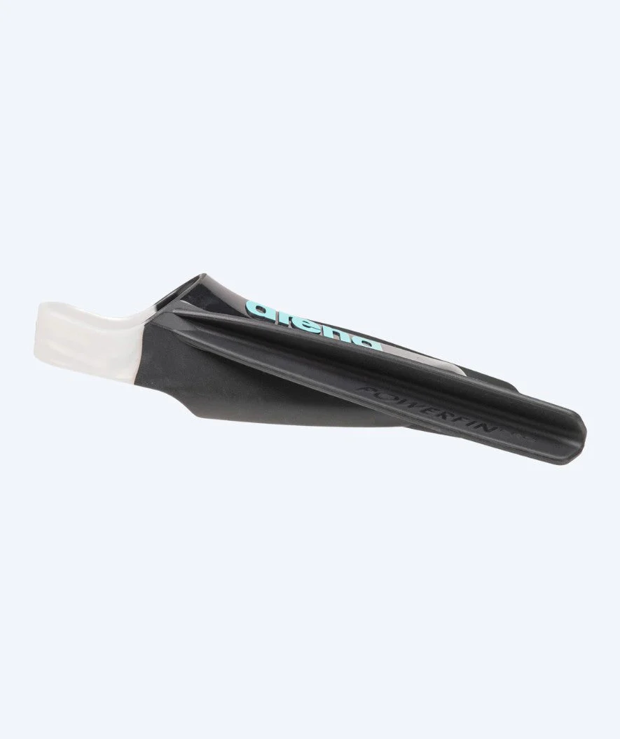 Arena swim fins - Powerfin Pro || Flex - Black/White - Image 4