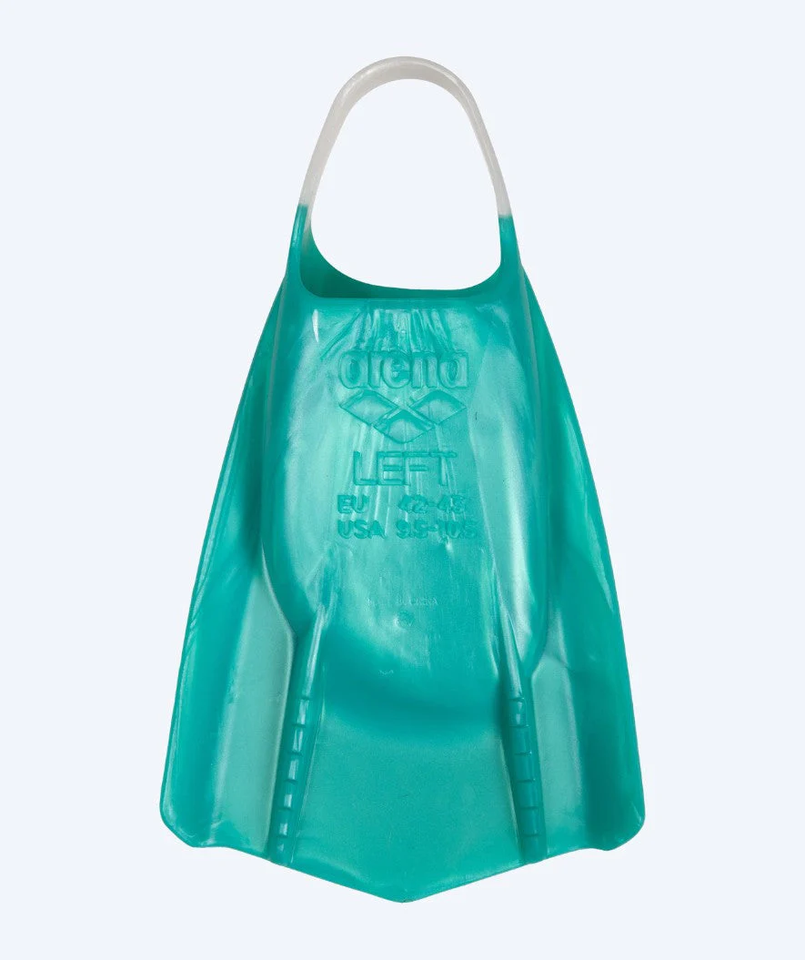 Arena swim fins - Powerfin Pro || Flex - Turquoise/White - Image 3