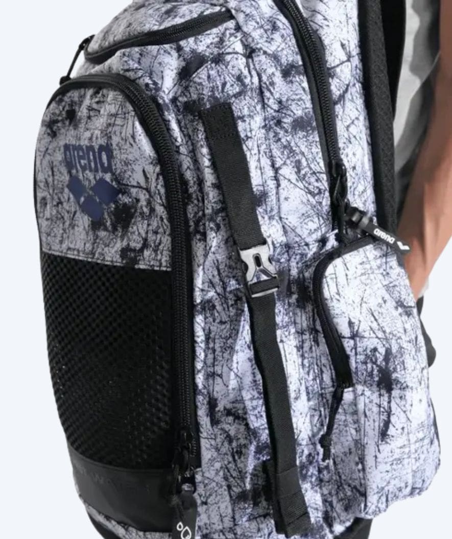 Arena swim bag - All Set 45L - White/black - Image 10