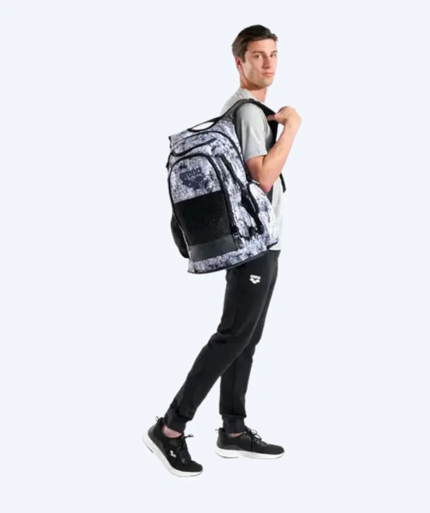 Arena swim bag - All Set 45L - White/black - Image 2