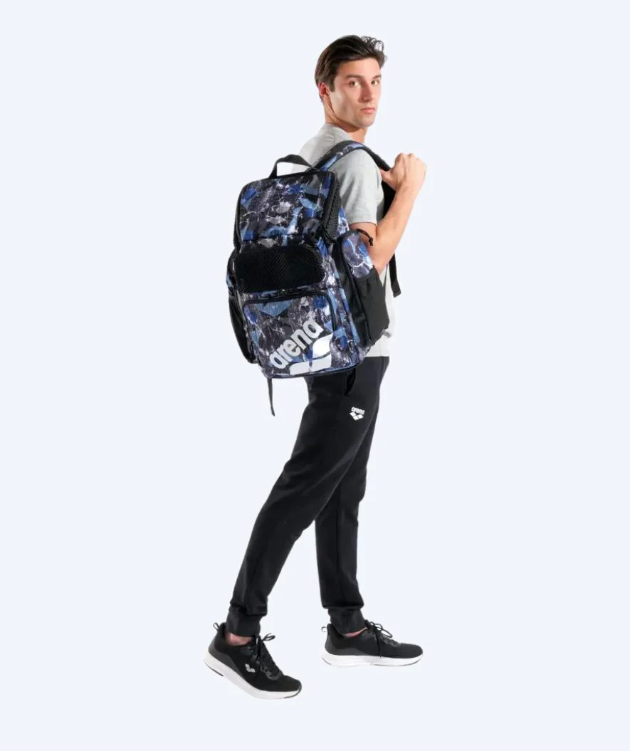 Arena swim bag - One Go 45L - Blue/light blue - Image 3