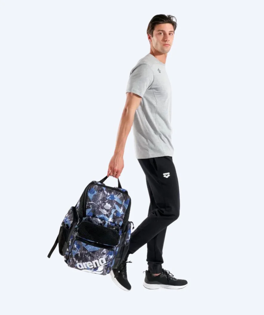 Arena swim bag - One Go 45L - Blue/light blue - Image 9