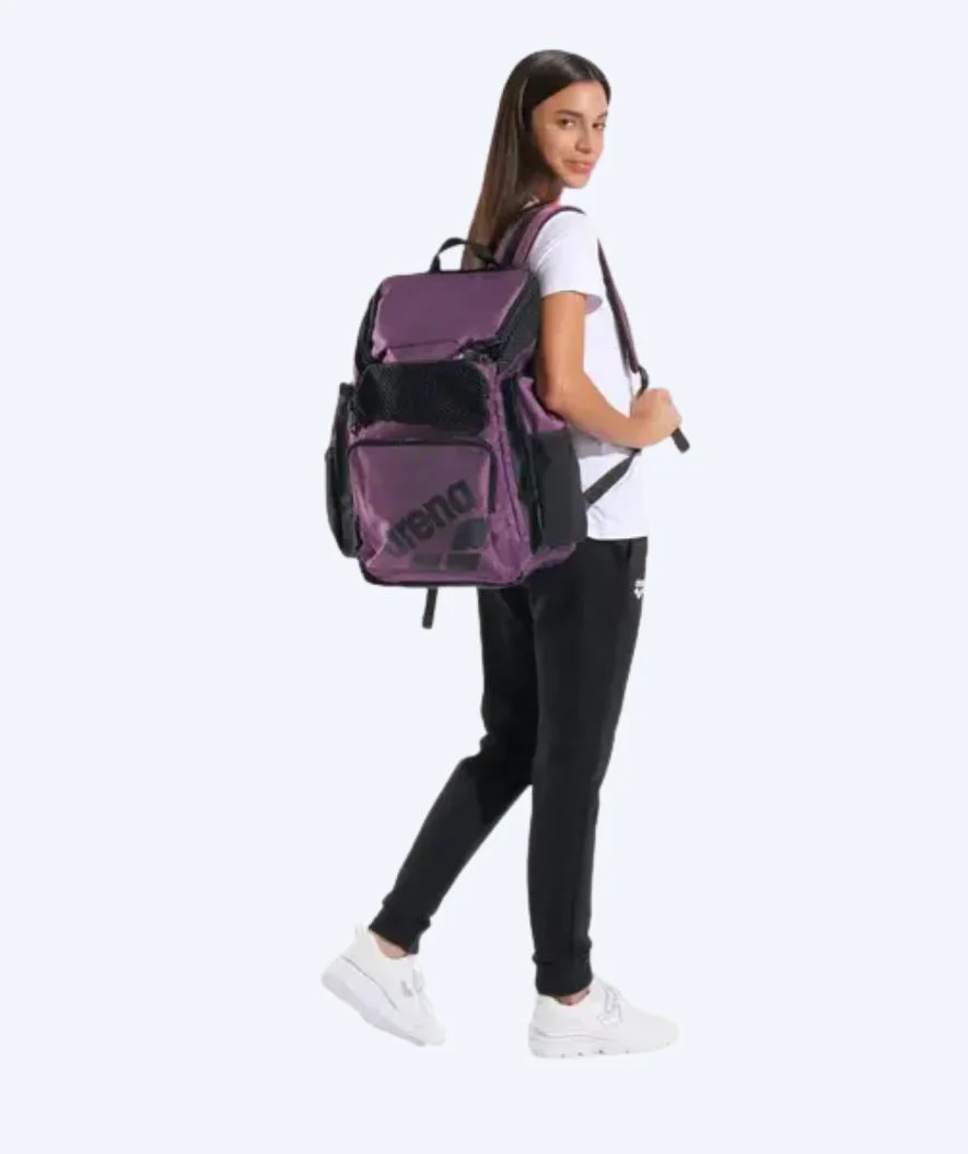 Arena swim bag - One Go 45L - Purple/black - Image 3