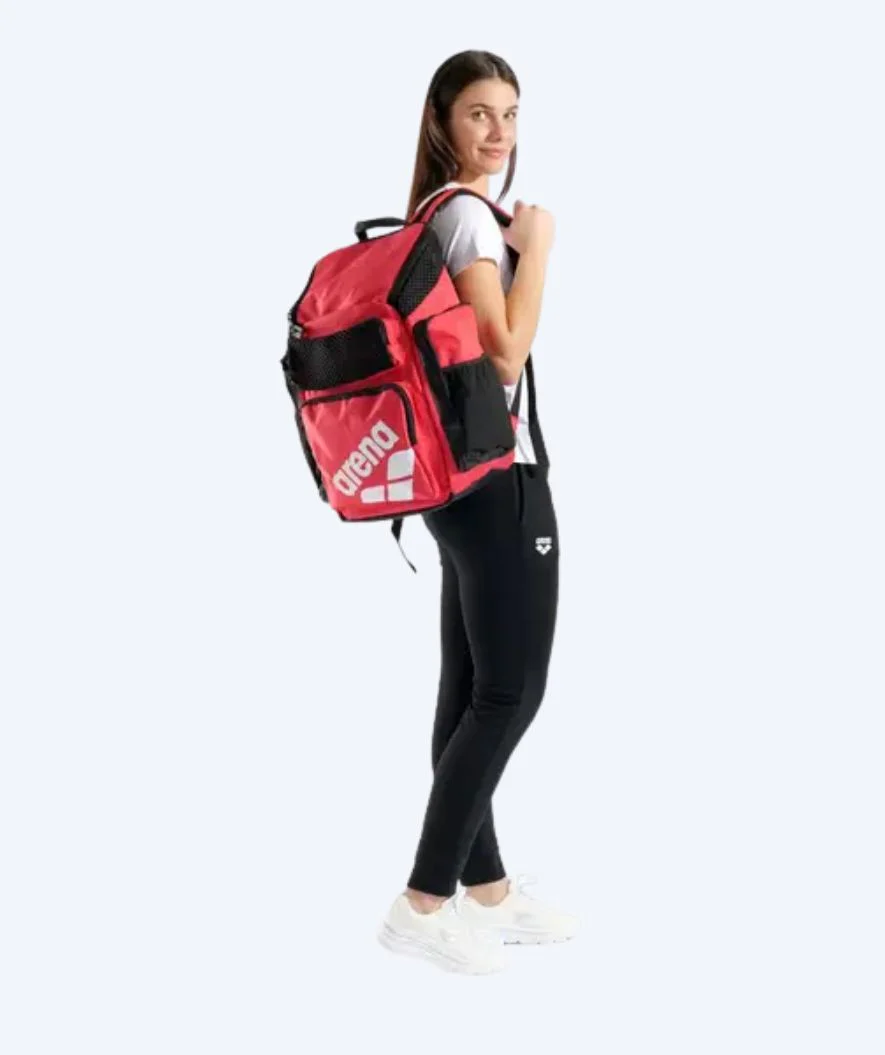 Arena swim bag - One Go 45L - Red/black - Image 9
