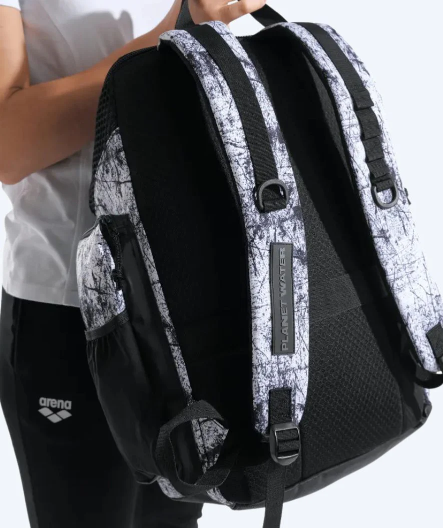 Arena swim bag - One Go 45L - White/black - Image 10