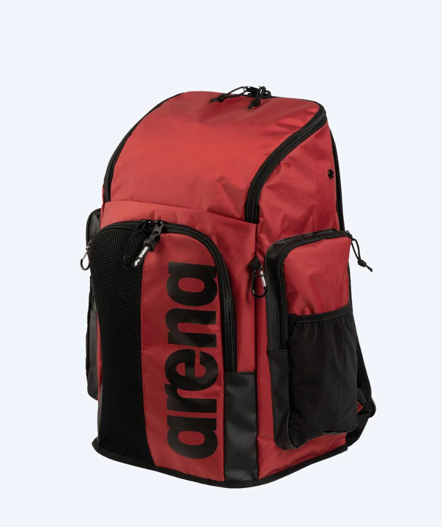 Arena swim bag - Spiky ||| - Dark red/black