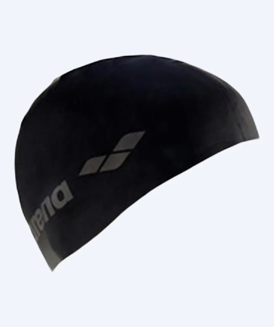 Arena swimming cap - Classic Silicone - Black - Image 2