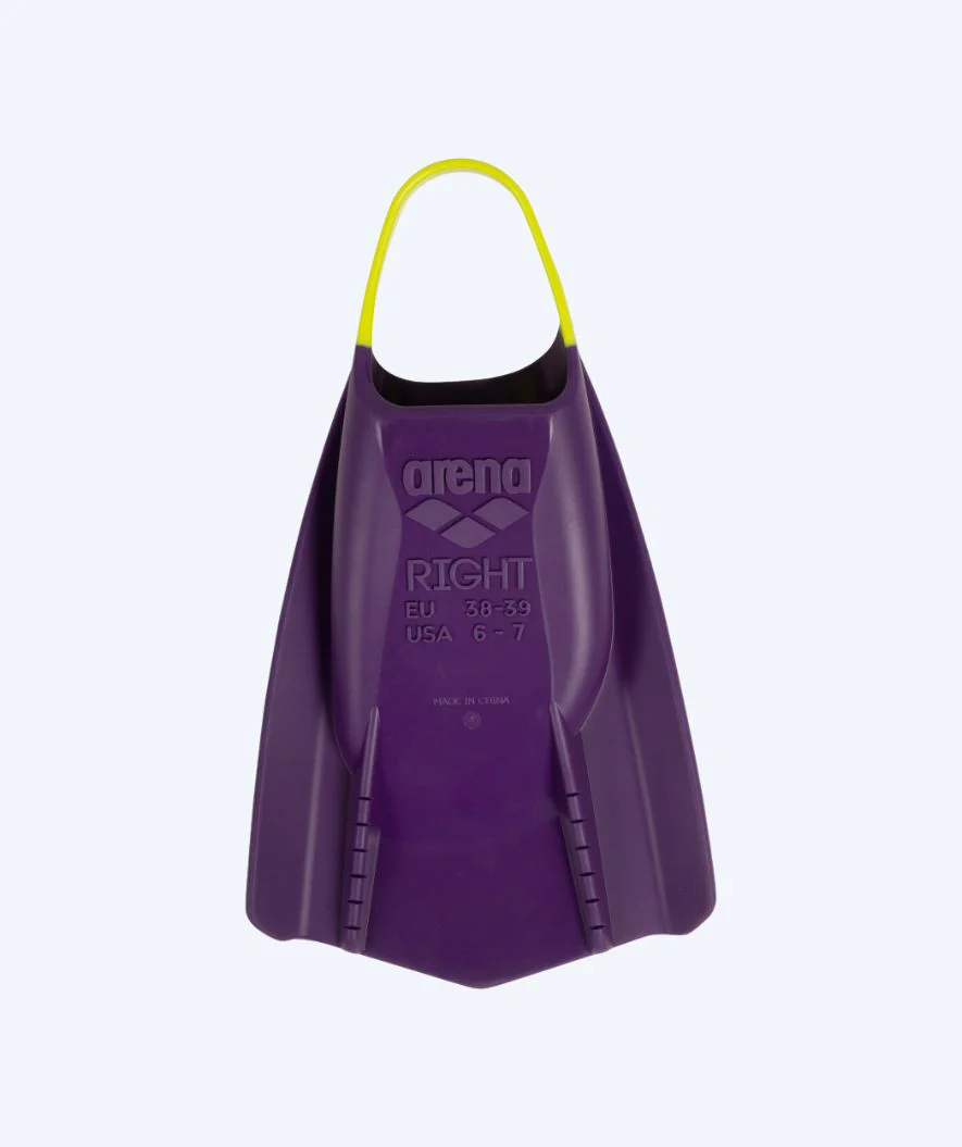 Arena swim fins - Powerfin Pro || - Purple/yellow (Limited 2026) - Image 2