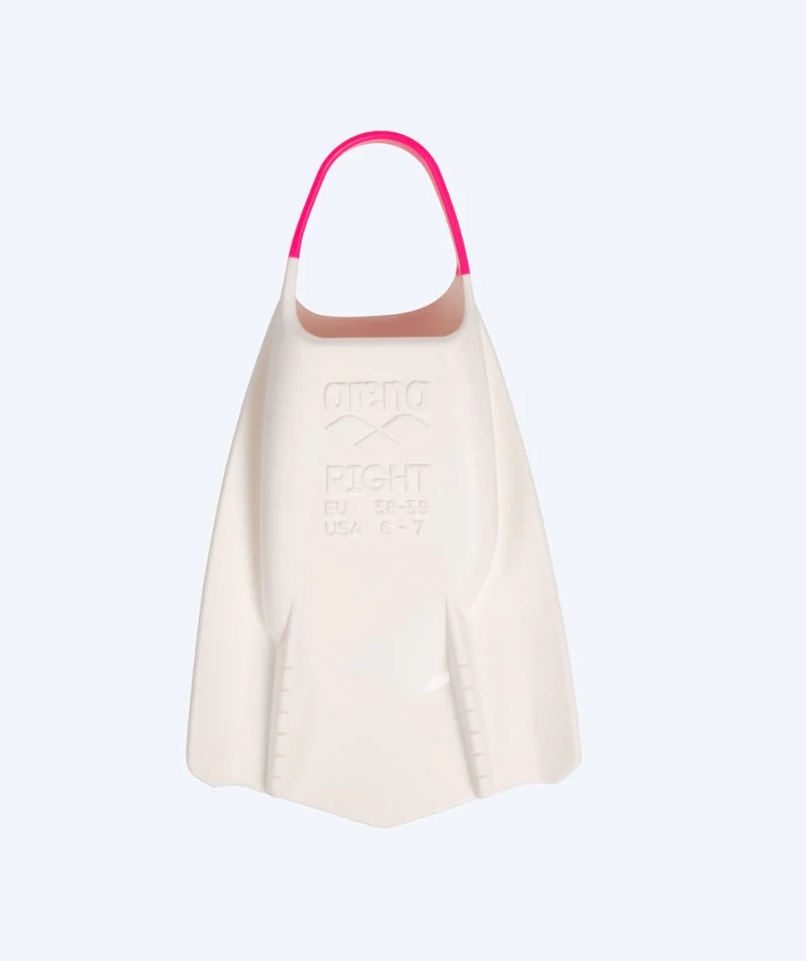 Arena swim fins - Powerfin Pro || - White/pink (Limited 2026) - Image 2