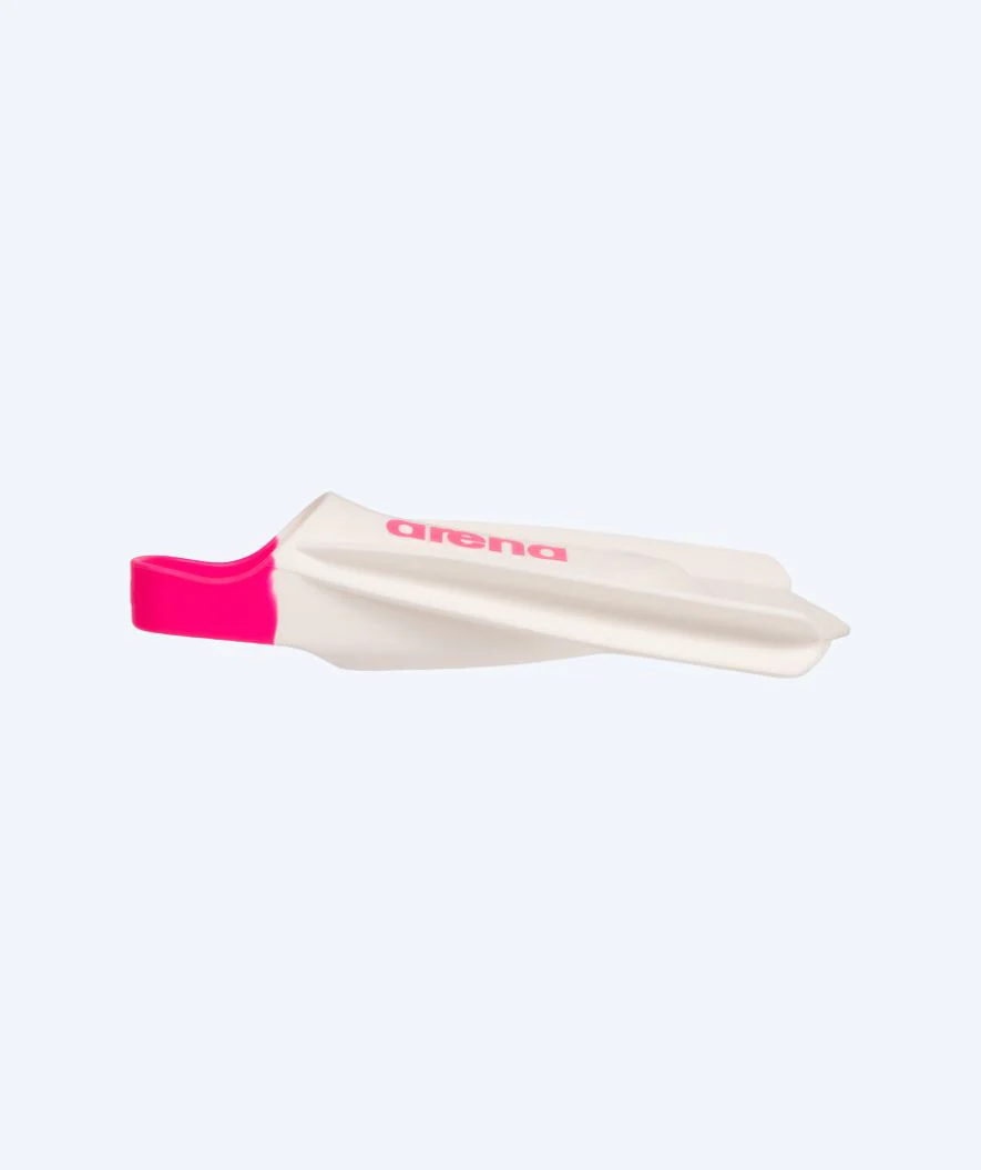 Arena swim fins - Powerfin Pro || - White/pink (Limited 2026) - Image 3
