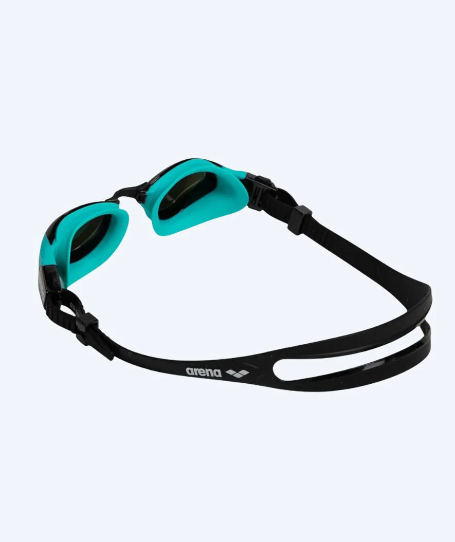 Arena swimming goggles - Cobra Tri SWIPE - Black/turquoise (Mirror lens) - Image 2