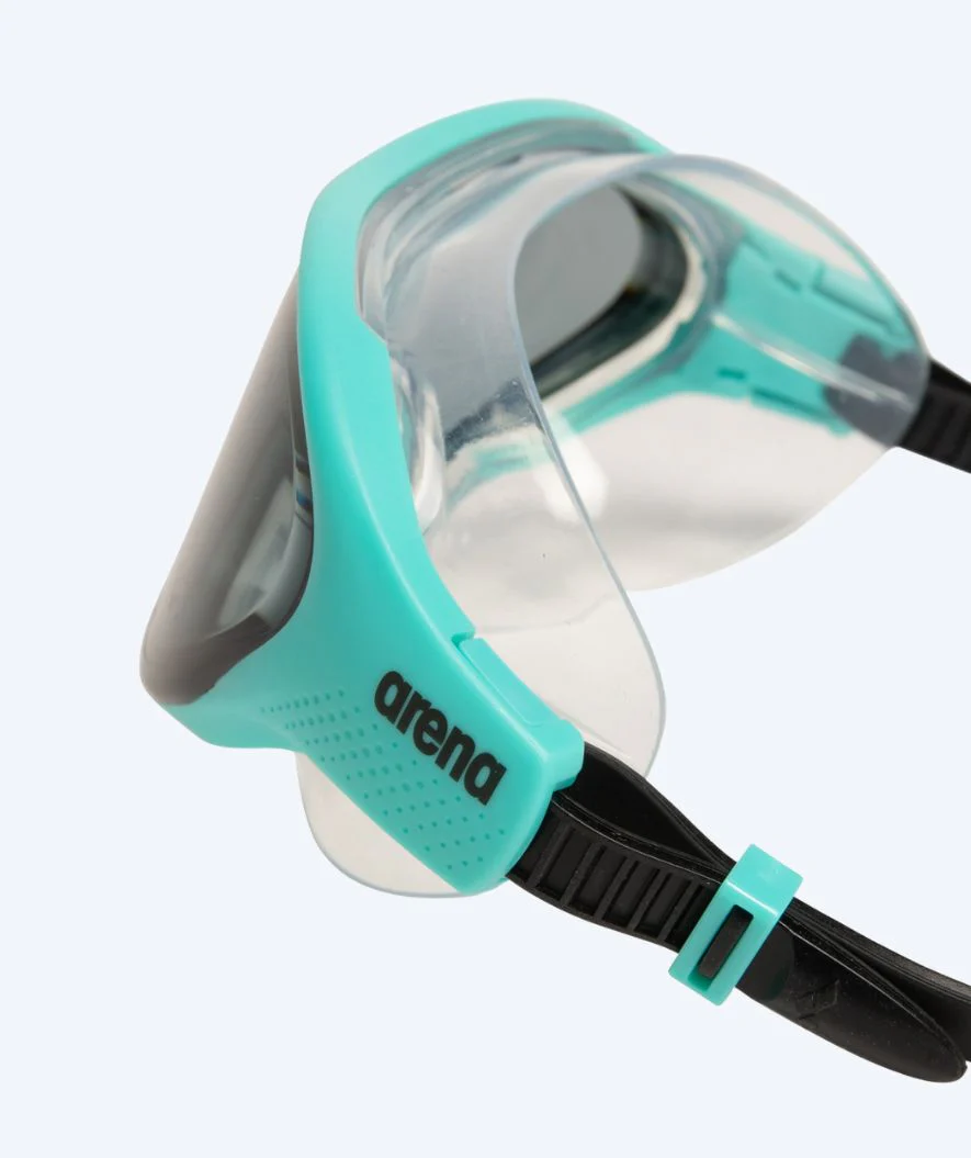 Arena swim mask for kids (6-12) - The One - Light blue/smoke - Image 4