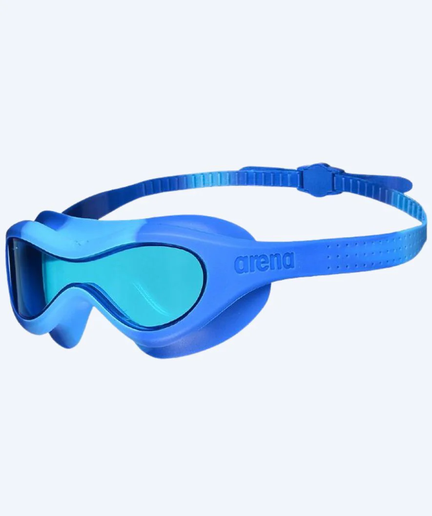 Arena swim mask for kids (2-5) - Spider - Light blue