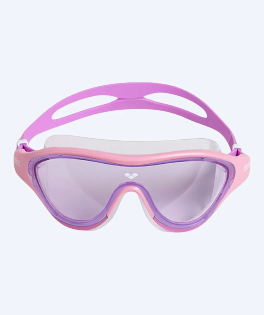 Arena swim mask for kids (6-12) - The One - Light pink