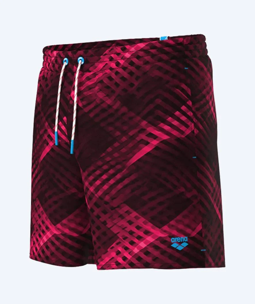Arena swim shorts for men - Water Prints - Light pink - Image 6