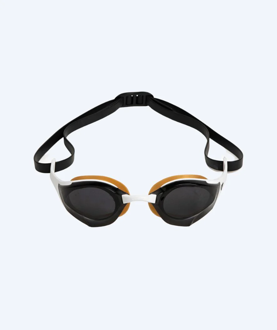 Arena swimming goggles - Cobra Edge SWIPE - White/gold (Smoke lens) - Image 3