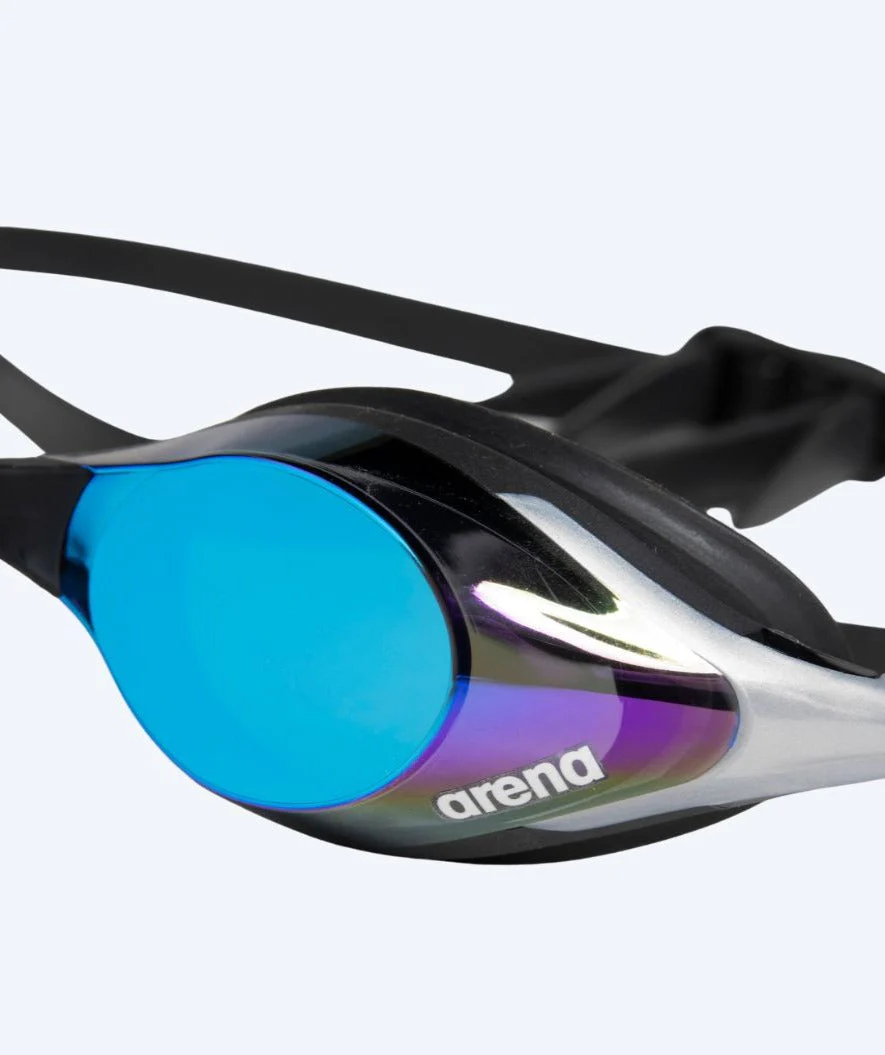 Arena swimming goggles - Cobra SWIPE Mirror - Black/blue - Image 6