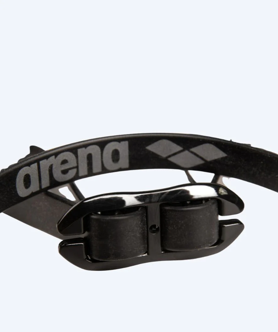 Arena swimming goggles - Cobra SWIPE Smoke - Black/coral - Image 5