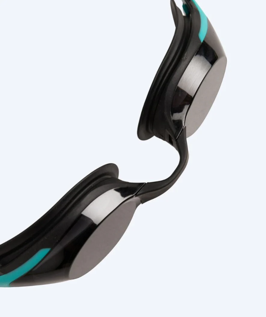 Arena swimming goggles - Cobra SWIPE Smoke - Black/light blue - Image 6