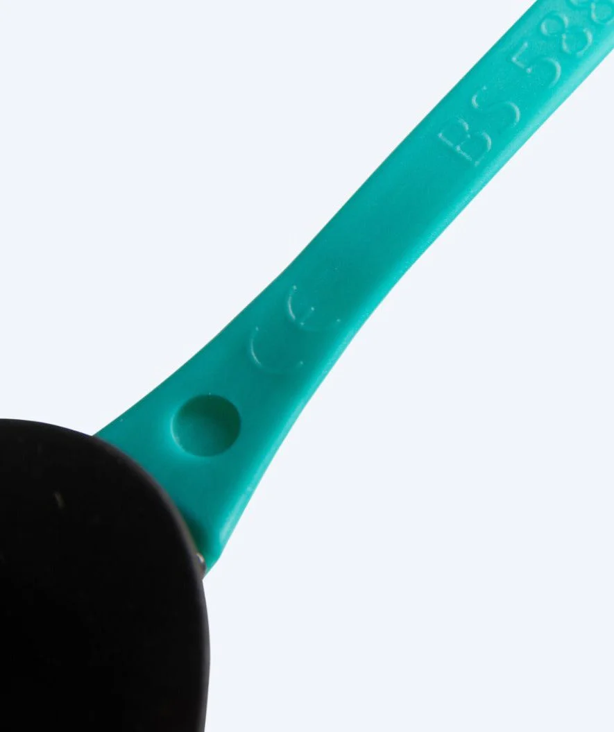 Arena swimming goggles - Cobra SWIPE Smoke - Black/light blue - Image 8