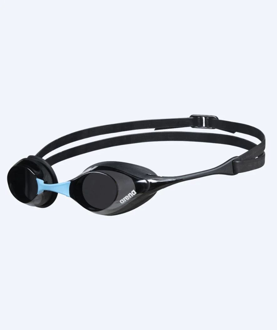 Arena swimming goggles - Cobra Ultra SWIPE - Black/black