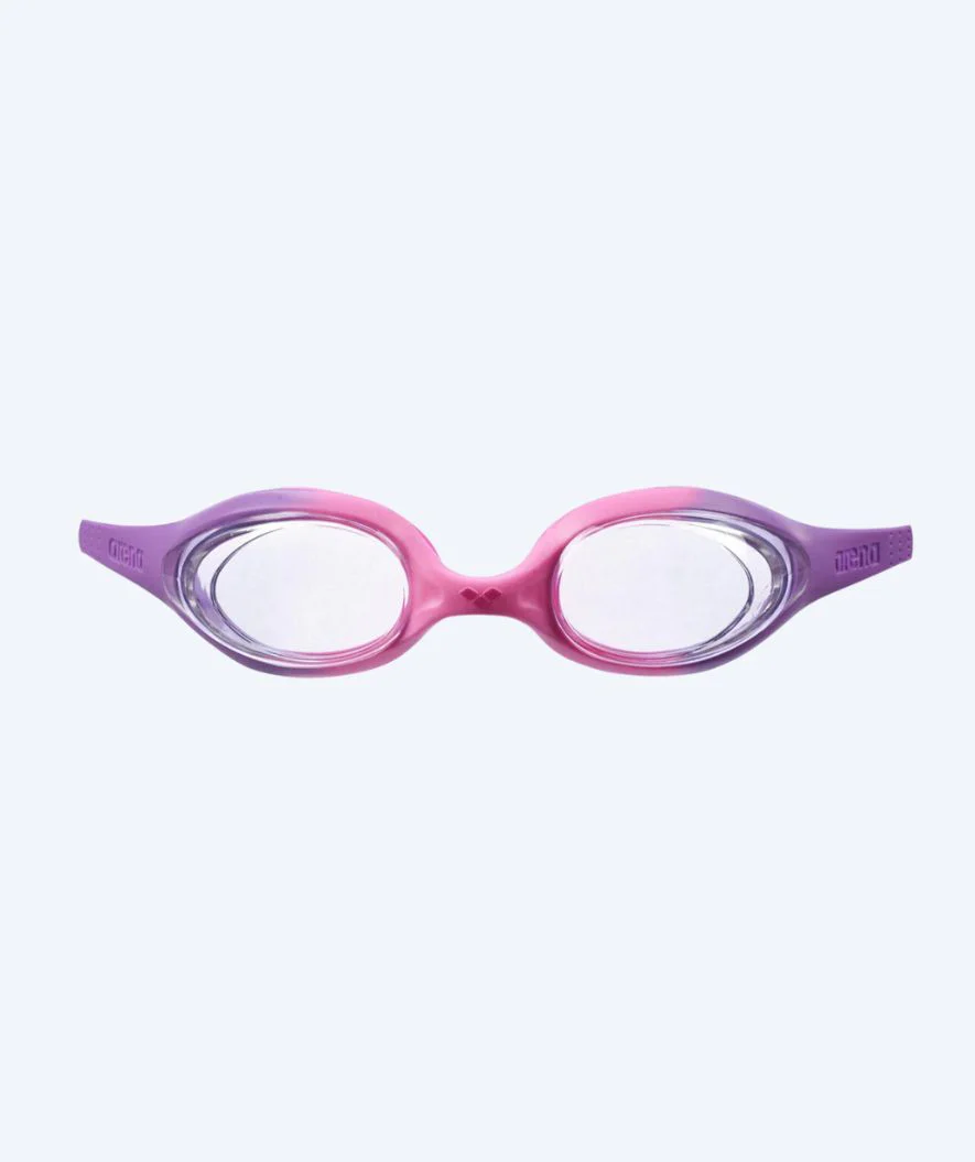 Arena swimming goggles for kids (6-12) - Spider - Light pink/purple - Image 2
