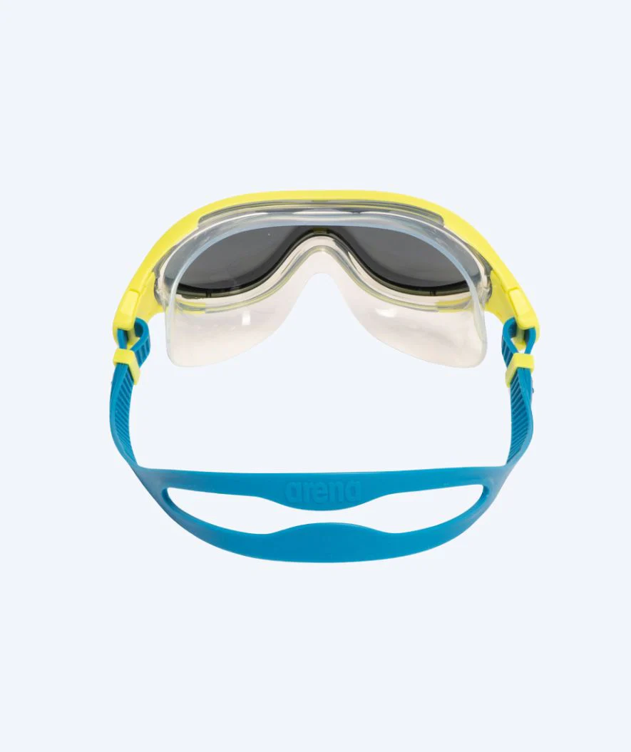 Arena swim mask for kids (6-12) - The One - Yellow/silver (Mirror lens) - Image 2