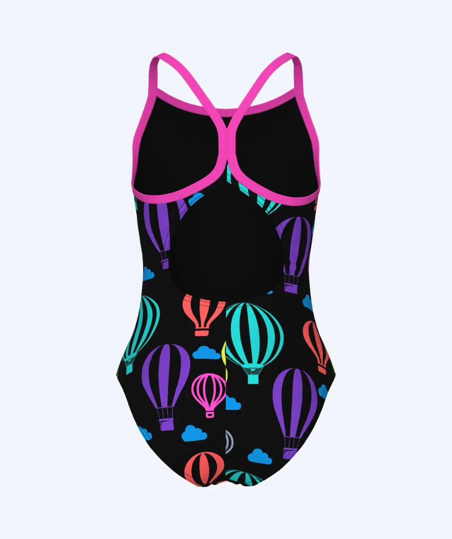 Arena swimsuit for girls - Balloons - Black/multi - Image 6