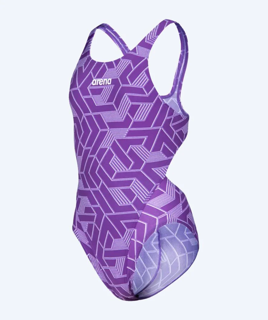 Arena swimsuit for girls - Escape - Purple/pink - Image 6