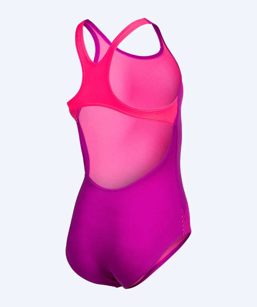 Arena swimsuit for girls - Graphic - Pink - Image 7