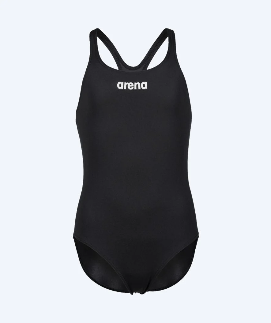 Arena swimsuit for girls - Team Swim Pro Solid - Black - Image 4