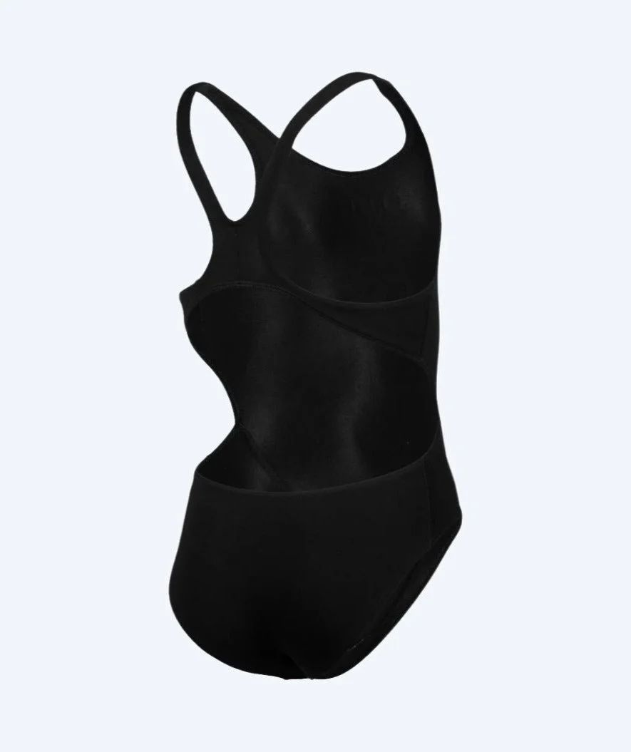 Arena swimsuit for girls - Team Swim Tech Solid - Black - Image 7