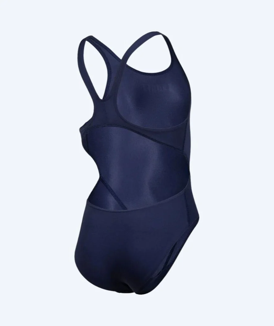 Arena swimsuit for girls - Team Swim Tech Solid - Dark blue - Image 7