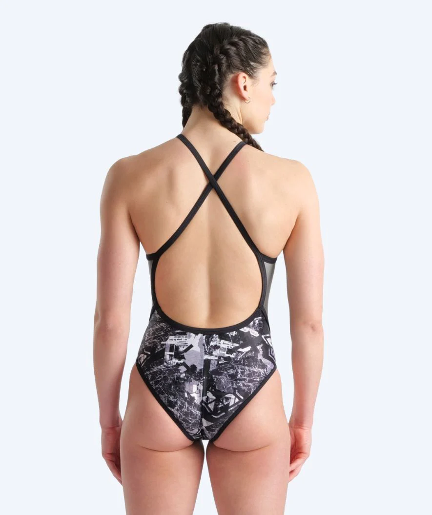 Arena swimsuit for women - Icons - Black/white - Image 2