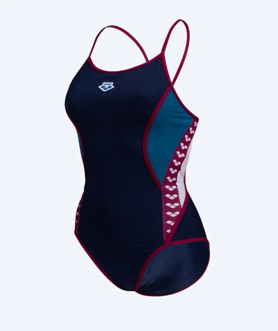 Arena swimsuit for women - Icons Super Fly - Blue/red - Image 5