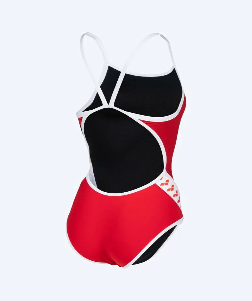 Arena swimsuit for women - Icons Super Fly - Red/white - Image 6