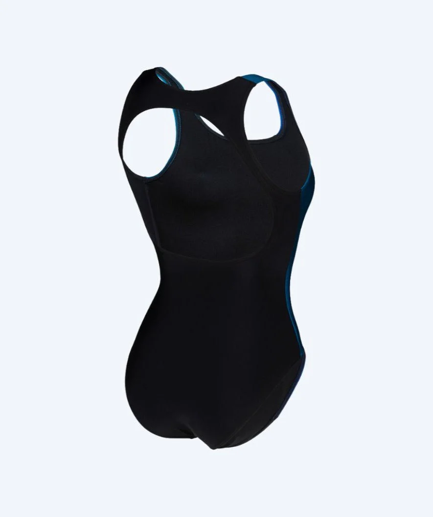Arena swimsuit for women - Just O-Back - Black/blue - Image 6