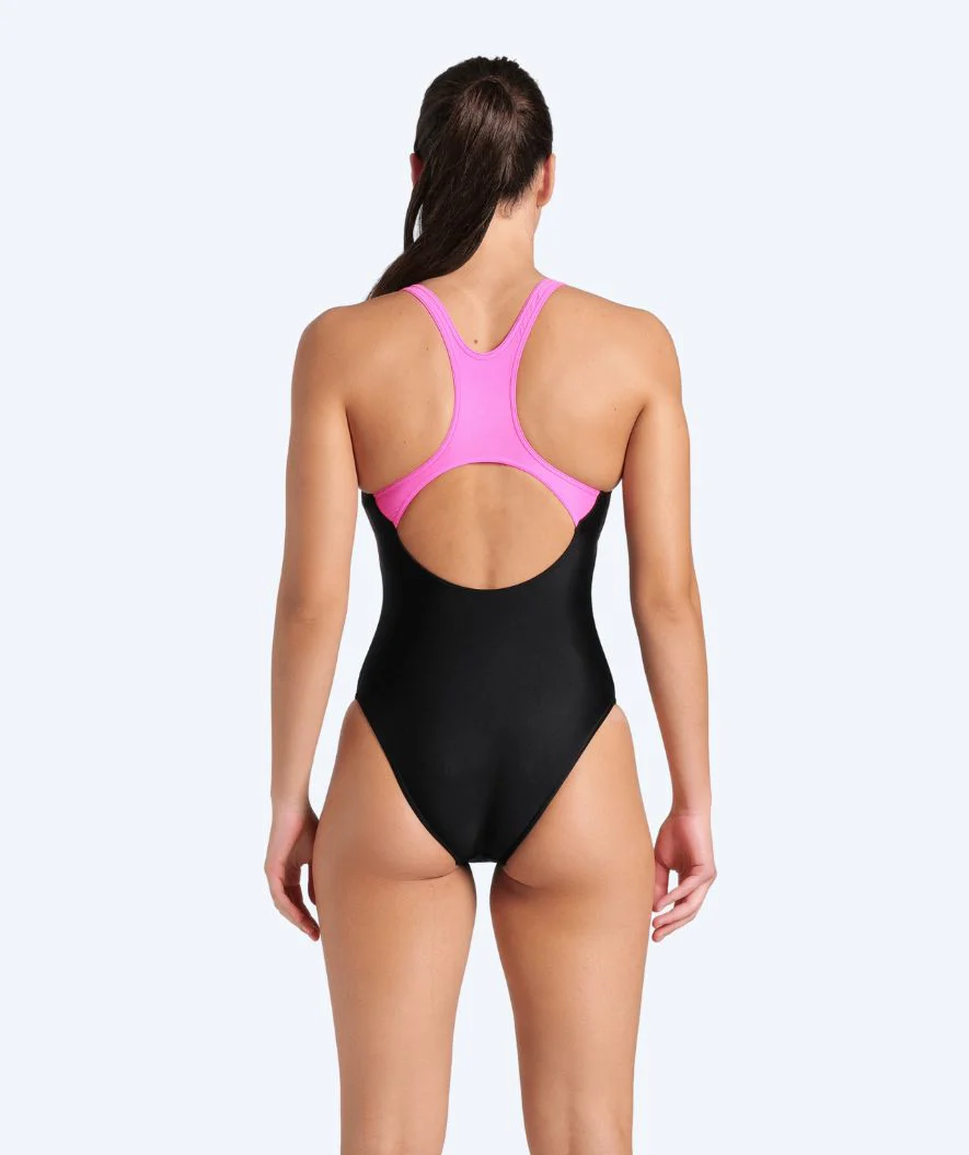 Arena swimsuit for women - Lights - Black/pink - Image 2